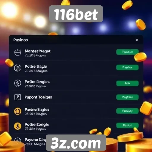 116bet - Opções de pagamento disponíveis no site 116bet